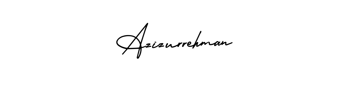 Also we have Azizurrehman name is the best signature style. Create professional handwritten signature collection using AmerikaSignatureDemo-Regular autograph style. Azizurrehman signature style 3 images and pictures png