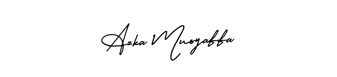 See photos of Azka Musyaffa official signature by Spectra . Check more albums & portfolios. Read reviews & check more about AmerikaSignatureDemo-Regular font. Azka Musyaffa signature style 3 images and pictures png