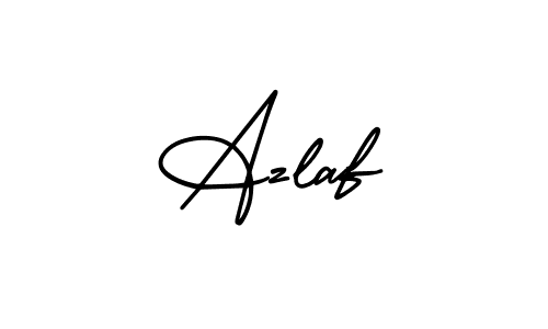 Azlaf stylish signature style. Best Handwritten Sign (AmerikaSignatureDemo-Regular) for my name. Handwritten Signature Collection Ideas for my name Azlaf. Azlaf signature style 3 images and pictures png