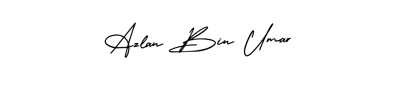How to Draw Azlan Bin Umar signature style? AmerikaSignatureDemo-Regular is a latest design signature styles for name Azlan Bin Umar. Azlan Bin Umar signature style 3 images and pictures png