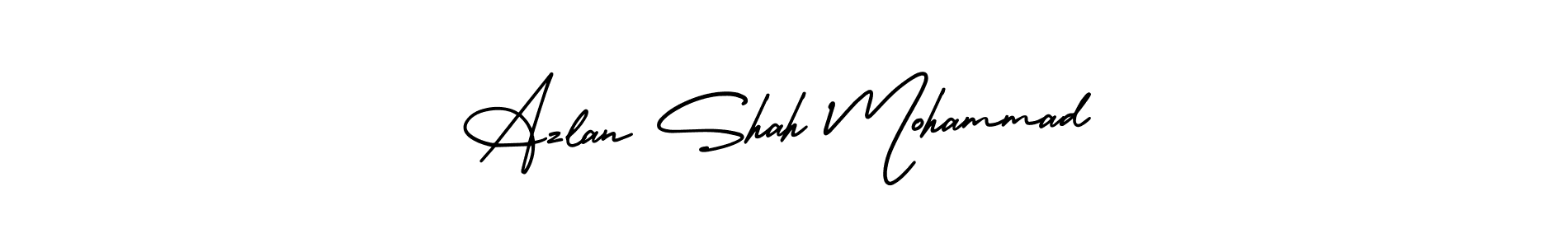 Make a short Azlan Shah Mohammad signature style. Manage your documents anywhere anytime using AmerikaSignatureDemo-Regular. Create and add eSignatures, submit forms, share and send files easily. Azlan Shah Mohammad signature style 3 images and pictures png