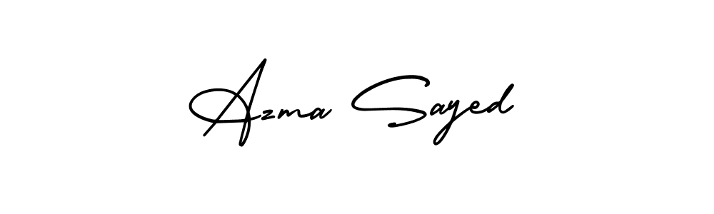 Once you've used our free online signature maker to create your best signature AmerikaSignatureDemo-Regular style, it's time to enjoy all of the benefits that Azma Sayed name signing documents. Azma Sayed signature style 3 images and pictures png