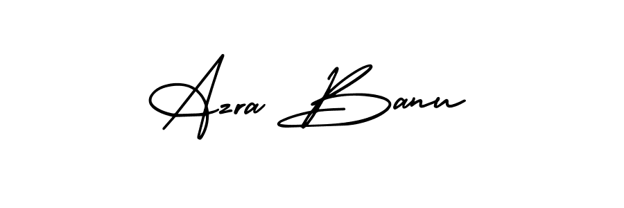 if you are searching for the best signature style for your name Azra Banu. so please give up your signature search. here we have designed multiple signature styles  using AmerikaSignatureDemo-Regular. Azra Banu signature style 3 images and pictures png