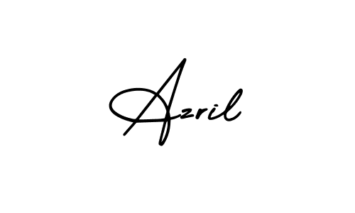 Make a beautiful signature design for name Azril. Use this online signature maker to create a handwritten signature for free. Azril signature style 3 images and pictures png