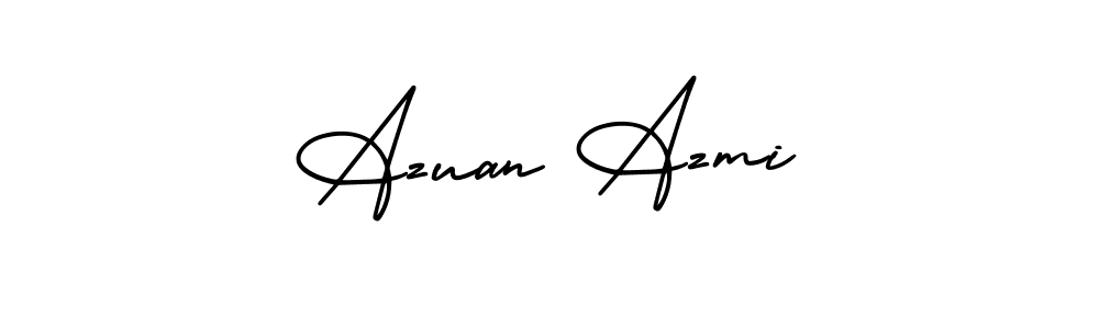 How to Draw Azuan Azmi signature style? AmerikaSignatureDemo-Regular is a latest design signature styles for name Azuan Azmi. Azuan Azmi signature style 3 images and pictures png