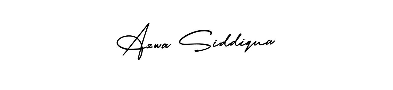 Also we have Azwa Siddiqua name is the best signature style. Create professional handwritten signature collection using AmerikaSignatureDemo-Regular autograph style. Azwa Siddiqua signature style 3 images and pictures png
