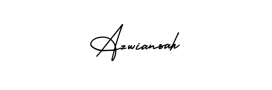 Similarly AmerikaSignatureDemo-Regular is the best handwritten signature design. Signature creator online .You can use it as an online autograph creator for name Azwiansah. Azwiansah signature style 3 images and pictures png