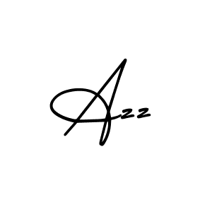 The best way (AmerikaSignatureDemo-Regular) to make a short signature is to pick only two or three words in your name. The name Azz include a total of six letters. For converting this name. Azz signature style 3 images and pictures png