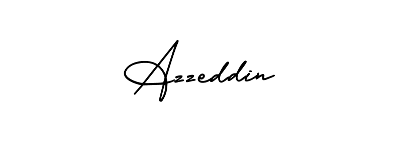 Also we have Azzeddin name is the best signature style. Create professional handwritten signature collection using AmerikaSignatureDemo-Regular autograph style. Azzeddin signature style 3 images and pictures png