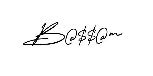 Once you've used our free online signature maker to create your best signature AmerikaSignatureDemo-Regular style, it's time to enjoy all of the benefits that B@$$@m name signing documents. B@$$@m signature style 3 images and pictures png