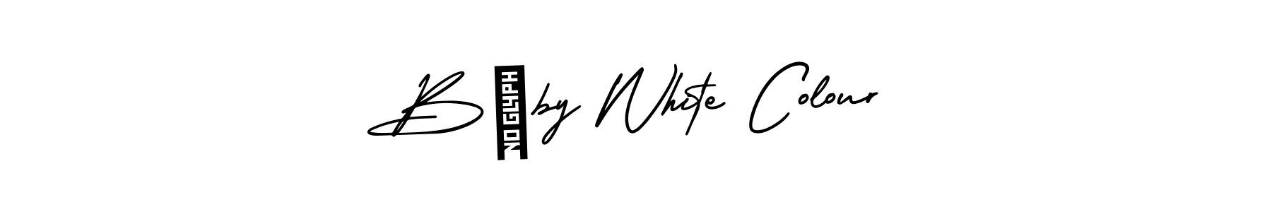 Also You can easily find your signature by using the search form. We will create Bãby White Colour name handwritten signature images for you free of cost using AmerikaSignatureDemo-Regular sign style. Bãby White Colour signature style 3 images and pictures png