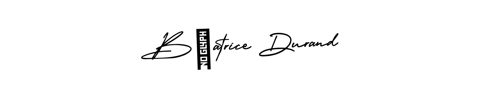 It looks lik you need a new signature style for name Béatrice Durand. Design unique handwritten (AmerikaSignatureDemo-Regular) signature with our free signature maker in just a few clicks. Béatrice Durand signature style 3 images and pictures png