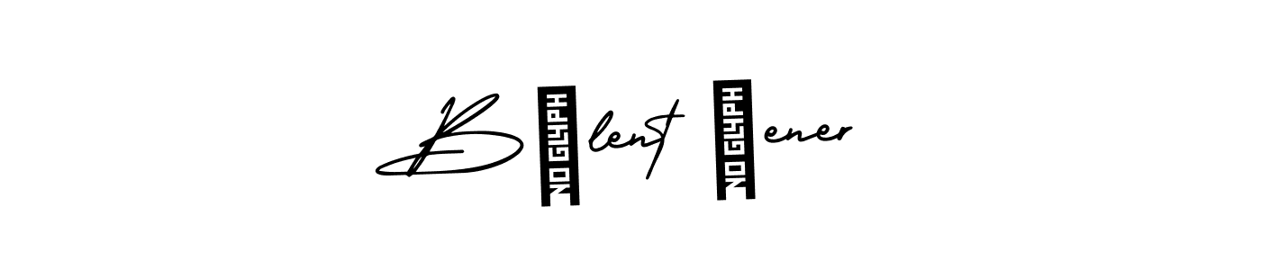 How to make Bülent Şener signature? AmerikaSignatureDemo-Regular is a professional autograph style. Create handwritten signature for Bülent Şener name. Bülent Şener signature style 3 images and pictures png