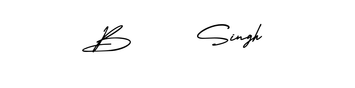 You should practise on your own different ways (AmerikaSignatureDemo-Regular) to write your name (B      Singh) in signature. don't let someone else do it for you. B      Singh signature style 3 images and pictures png