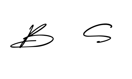 This is the best signature style for the B   S name. Also you like these signature font (AmerikaSignatureDemo-Regular). Mix name signature. B   S signature style 3 images and pictures png