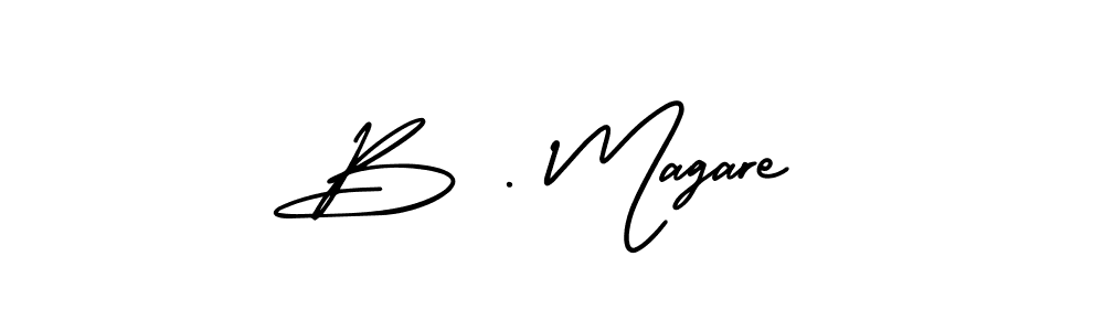 It looks lik you need a new signature style for name B . Magare. Design unique handwritten (AmerikaSignatureDemo-Regular) signature with our free signature maker in just a few clicks. B . Magare signature style 3 images and pictures png