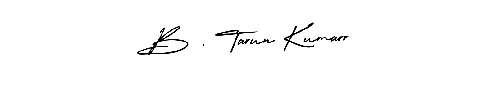 How to make B . Tarun Kumarr name signature. Use AmerikaSignatureDemo-Regular style for creating short signs online. This is the latest handwritten sign. B . Tarun Kumarr signature style 3 images and pictures png