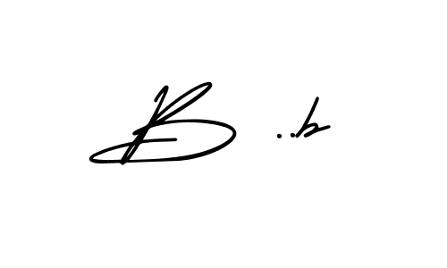 How to Draw B ..b signature style? AmerikaSignatureDemo-Regular is a latest design signature styles for name B ..b. B ..b signature style 3 images and pictures png