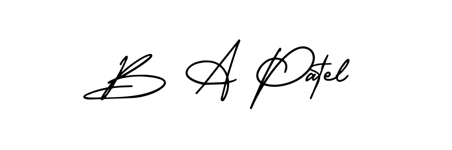 Here are the top 10 professional signature styles for the name B A Patel. These are the best autograph styles you can use for your name. B A Patel signature style 3 images and pictures png