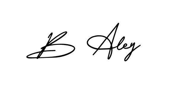 It looks lik you need a new signature style for name B Aley. Design unique handwritten (AmerikaSignatureDemo-Regular) signature with our free signature maker in just a few clicks. B Aley signature style 3 images and pictures png