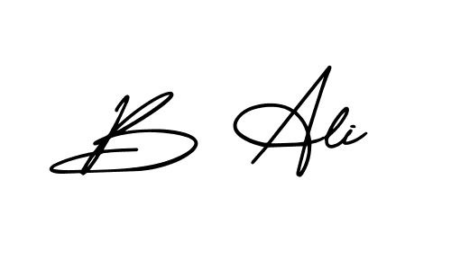 How to Draw B Ali signature style? AmerikaSignatureDemo-Regular is a latest design signature styles for name B Ali. B Ali signature style 3 images and pictures png