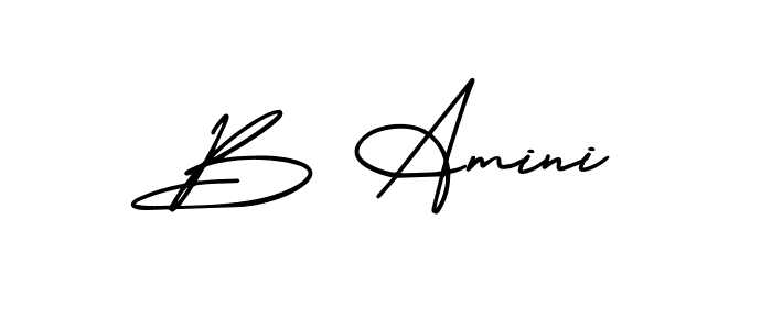 Make a short B Amini signature style. Manage your documents anywhere anytime using AmerikaSignatureDemo-Regular. Create and add eSignatures, submit forms, share and send files easily. B Amini signature style 3 images and pictures png