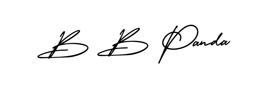 How to make B B Panda signature? AmerikaSignatureDemo-Regular is a professional autograph style. Create handwritten signature for B B Panda name. B B Panda signature style 3 images and pictures png