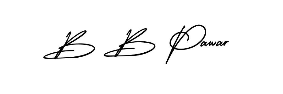 Similarly AmerikaSignatureDemo-Regular is the best handwritten signature design. Signature creator online .You can use it as an online autograph creator for name B B Pawar. B B Pawar signature style 3 images and pictures png