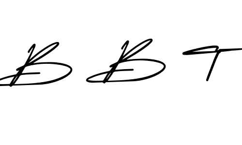 Also we have B B T name is the best signature style. Create professional handwritten signature collection using AmerikaSignatureDemo-Regular autograph style. B B T signature style 3 images and pictures png