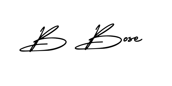 How to Draw B Bose signature style? AmerikaSignatureDemo-Regular is a latest design signature styles for name B Bose. B Bose signature style 3 images and pictures png