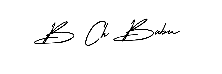 if you are searching for the best signature style for your name B Ch Babu. so please give up your signature search. here we have designed multiple signature styles  using AmerikaSignatureDemo-Regular. B Ch Babu signature style 3 images and pictures png