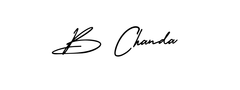 How to Draw B Chanda signature style? AmerikaSignatureDemo-Regular is a latest design signature styles for name B Chanda. B Chanda signature style 3 images and pictures png