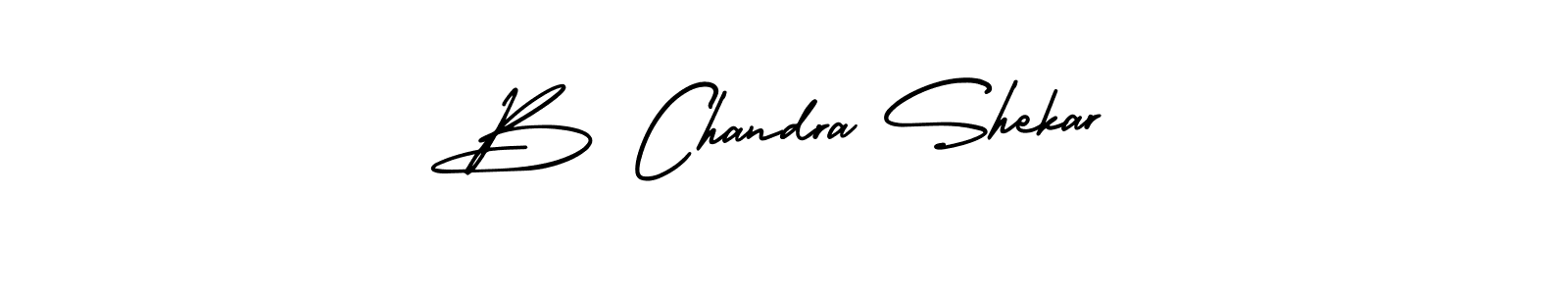 Also You can easily find your signature by using the search form. We will create B Chandra Shekar name handwritten signature images for you free of cost using AmerikaSignatureDemo-Regular sign style. B Chandra Shekar signature style 3 images and pictures png