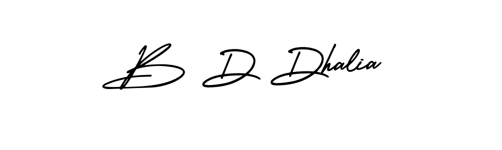 Make a beautiful signature design for name B D Dhalia. Use this online signature maker to create a handwritten signature for free. B D Dhalia signature style 3 images and pictures png