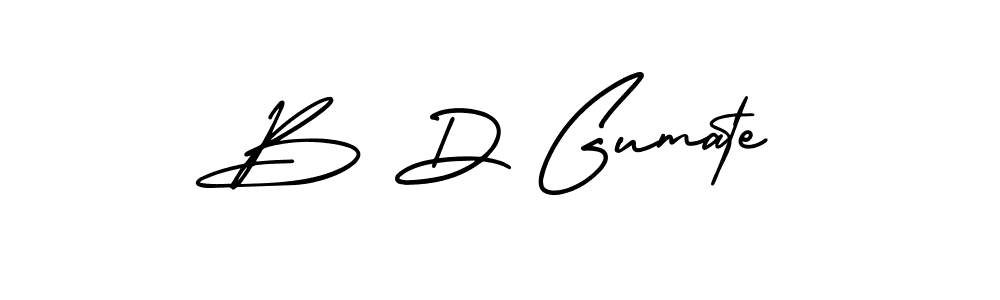 Once you've used our free online signature maker to create your best signature AmerikaSignatureDemo-Regular style, it's time to enjoy all of the benefits that B D Gumate name signing documents. B D Gumate signature style 3 images and pictures png