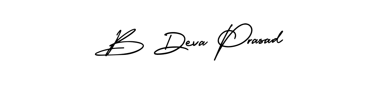 This is the best signature style for the B Deva Prasad name. Also you like these signature font (AmerikaSignatureDemo-Regular). Mix name signature. B Deva Prasad signature style 3 images and pictures png