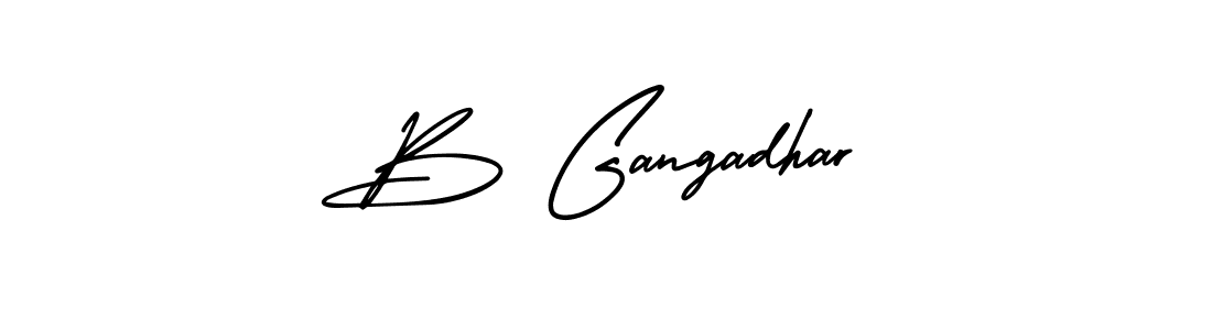 Similarly AmerikaSignatureDemo-Regular is the best handwritten signature design. Signature creator online .You can use it as an online autograph creator for name B Gangadhar. B Gangadhar signature style 3 images and pictures png
