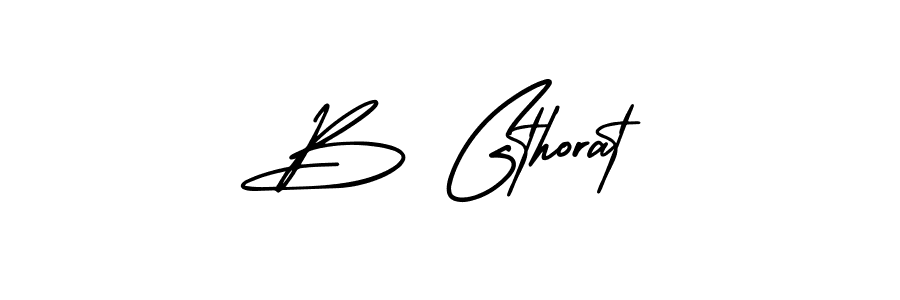Check out images of Autograph of B Gthorat name. Actor B Gthorat Signature Style. AmerikaSignatureDemo-Regular is a professional sign style online. B Gthorat signature style 3 images and pictures png