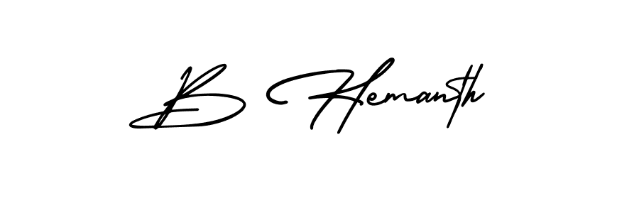 Make a short B Hemanth signature style. Manage your documents anywhere anytime using AmerikaSignatureDemo-Regular. Create and add eSignatures, submit forms, share and send files easily. B Hemanth signature style 3 images and pictures png