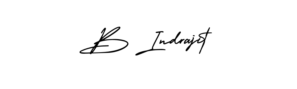 if you are searching for the best signature style for your name B Indrajit. so please give up your signature search. here we have designed multiple signature styles  using AmerikaSignatureDemo-Regular. B Indrajit signature style 3 images and pictures png