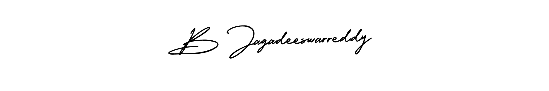 Create a beautiful signature design for name B Jagadeeswarreddy. With this signature (AmerikaSignatureDemo-Regular) fonts, you can make a handwritten signature for free. B Jagadeeswarreddy signature style 3 images and pictures png