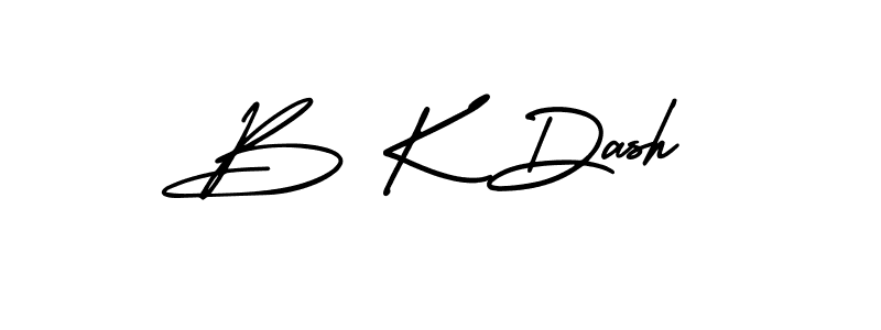 Similarly AmerikaSignatureDemo-Regular is the best handwritten signature design. Signature creator online .You can use it as an online autograph creator for name B K Dash. B K Dash signature style 3 images and pictures png