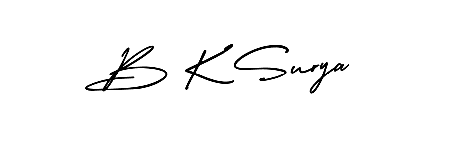 Once you've used our free online signature maker to create your best signature AmerikaSignatureDemo-Regular style, it's time to enjoy all of the benefits that B K Surya name signing documents. B K Surya signature style 3 images and pictures png