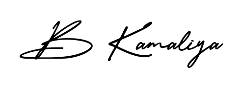 If you are searching for the best signature style for your name B Kamaliya, here we have designed multiple signature styles using AmerikaSignatureDemo-Regular. B Kamaliya signature style 3 images and pictures png