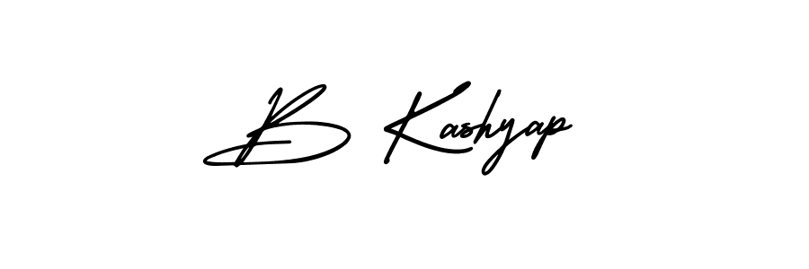 Also You can easily find your signature by using the search form. We will create B Kashyap name handwritten signature images for you free of cost using AmerikaSignatureDemo-Regular sign style. B Kashyap signature style 3 images and pictures png