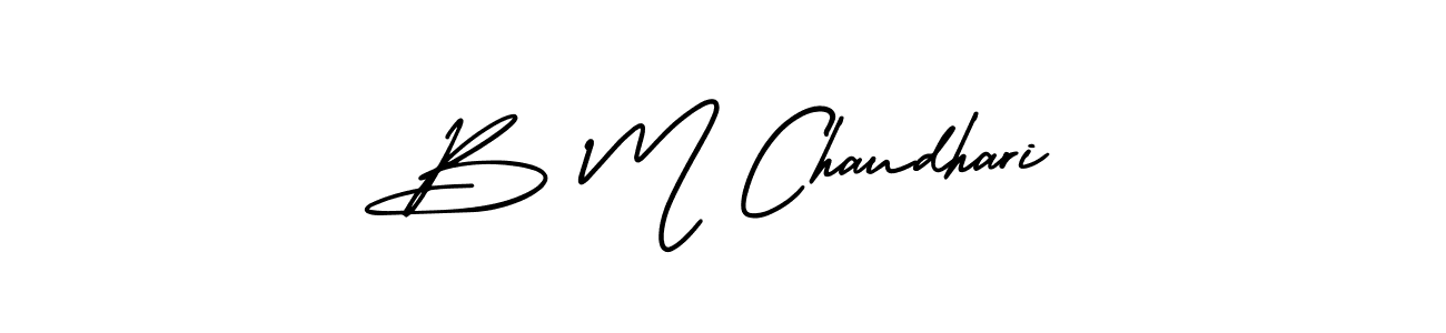 Similarly AmerikaSignatureDemo-Regular is the best handwritten signature design. Signature creator online .You can use it as an online autograph creator for name B M Chaudhari. B M Chaudhari signature style 3 images and pictures png