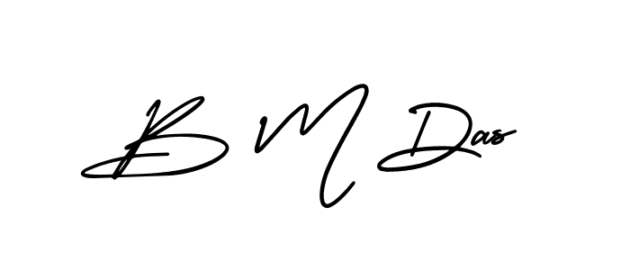 It looks lik you need a new signature style for name B M Das. Design unique handwritten (AmerikaSignatureDemo-Regular) signature with our free signature maker in just a few clicks. B M Das signature style 3 images and pictures png