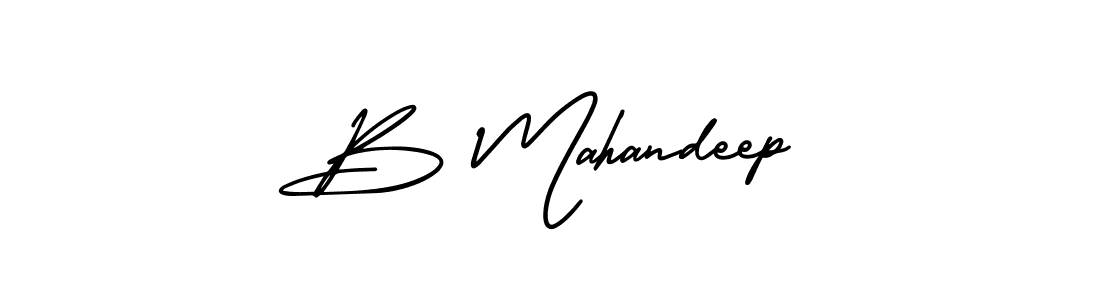 Similarly AmerikaSignatureDemo-Regular is the best handwritten signature design. Signature creator online .You can use it as an online autograph creator for name B Mahandeep. B Mahandeep signature style 3 images and pictures png