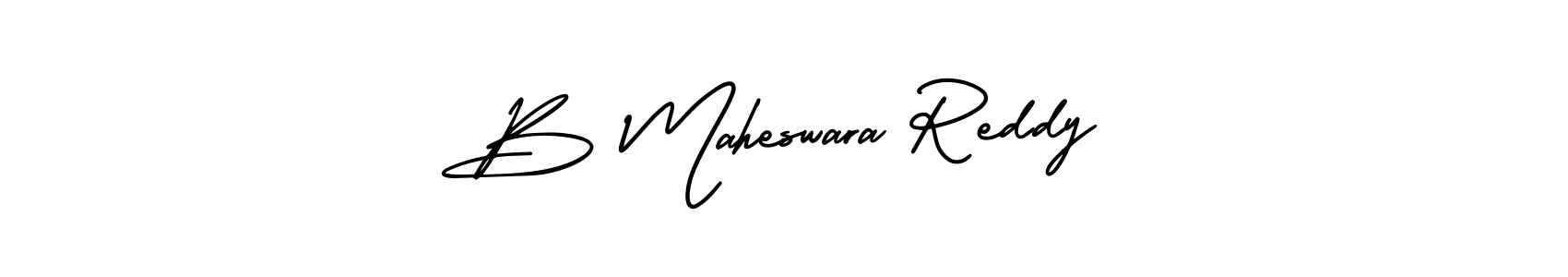 Similarly AmerikaSignatureDemo-Regular is the best handwritten signature design. Signature creator online .You can use it as an online autograph creator for name B Maheswara Reddy. B Maheswara Reddy signature style 3 images and pictures png