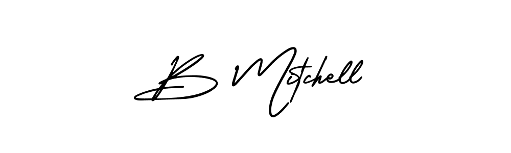 Also You can easily find your signature by using the search form. We will create B Mitchell name handwritten signature images for you free of cost using AmerikaSignatureDemo-Regular sign style. B Mitchell signature style 3 images and pictures png